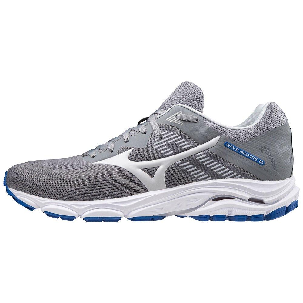 Mizuno Men's Running Shoes Grey Wave Inspire 16 Shoes - J1GC204455